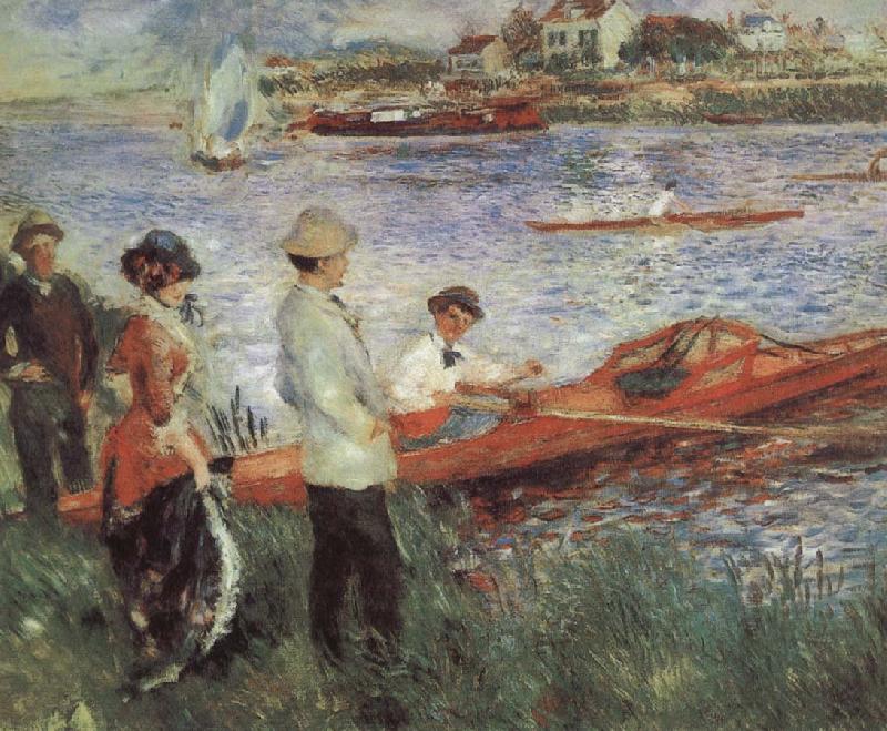 Oarsmen at Charou, Pierre-Auguste Renoir